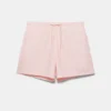 Short de bain à rayures en seersucker