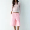 Short en jean rose Short en jean rose