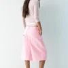 Short en jean rose Short en jean rose