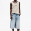Short en jean style skateur