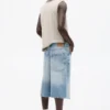Short en jean style skateur