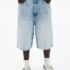 Short en jean style skateur