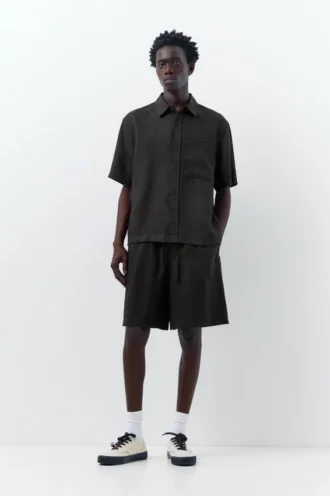 Shorts de jogging 100 % lin