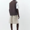Shorts de jogging 100 % lin Shorts de jogging 100 % lin