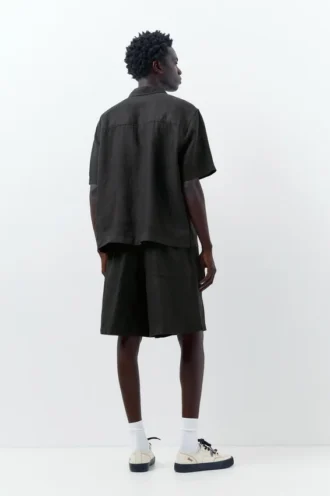 Shorts de jogging 100 % lin