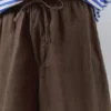 Shorts de jogging 100 % lin Shorts de jogging 100 % lin
