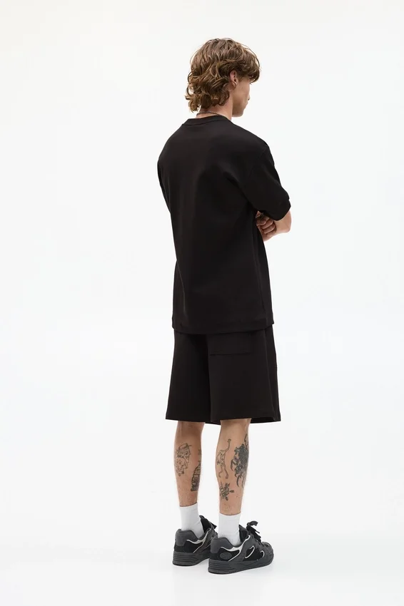 Shorts de survêtement en interlock Shorts de survêtement en interlock