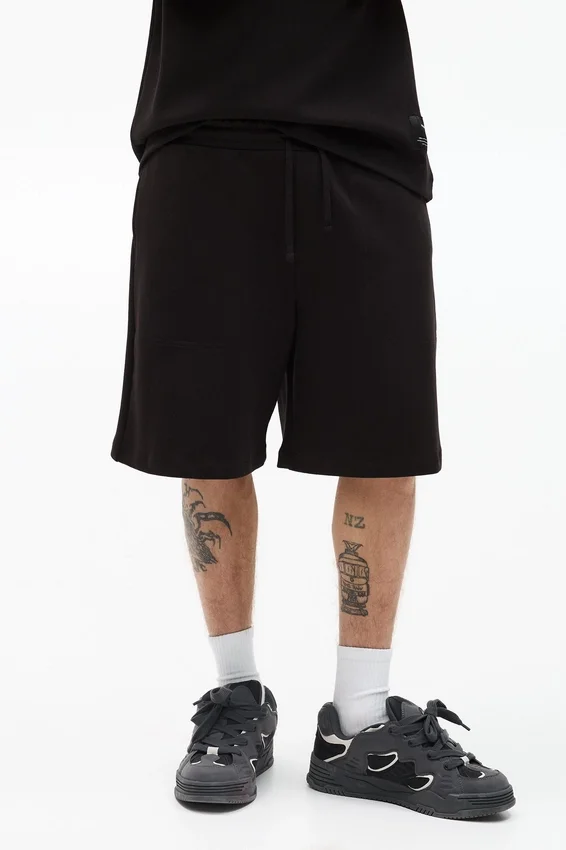 Shorts de survêtement en interlock Shorts de survêtement en interlock