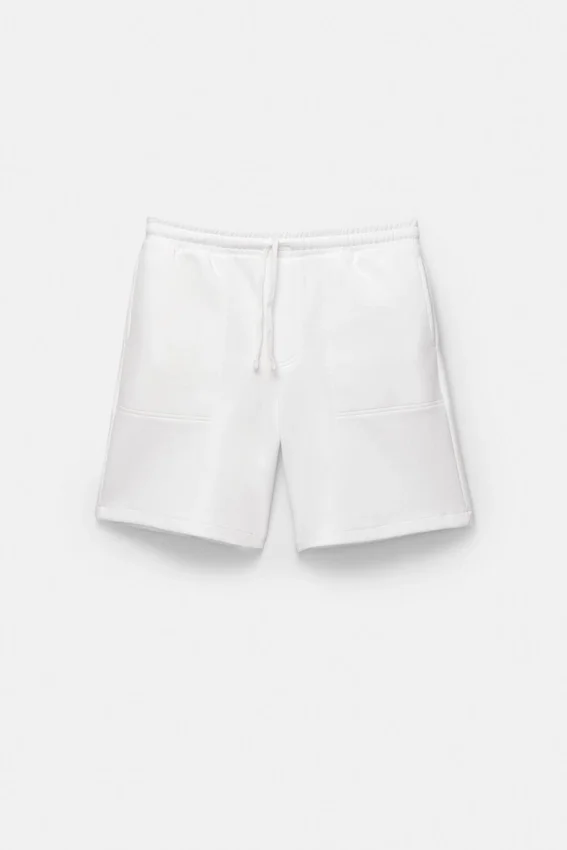 Shorts de survêtement en interlock Shorts de survêtement en interlock