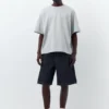 Shorts en denim ample et décontracté en forme de Bermudas Shorts en denim ample et décontracté en forme de Bermudas