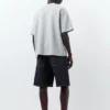Shorts en denim ample et décontracté en forme de Bermudas Shorts en denim ample et décontracté en forme de Bermudas