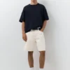 Shorts en denim coupe standard Shorts en denim coupe standard