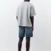 Shorts en denim coupe standard Shorts en denim coupe standard