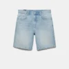 Shorts en denim coupe standard Shorts en denim coupe standard
