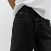 Shorts en denim coupe standard Shorts en denim coupe standard