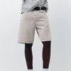 Shorts en denim coupe standard Shorts en denim coupe standard