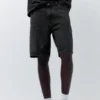 Shorts en denim coupe standard Shorts en denim coupe standard