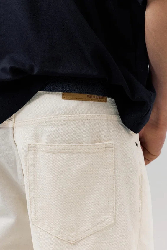 Shorts en denim coupe standard Shorts en denim coupe standard