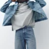 Shorts en denim coupe standard Shorts en denim coupe standard