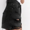 Shorts en denim déchiré Shorts en denim déchiré