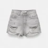 Shorts en denim déchiré Shorts en denim déchiré