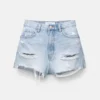 Shorts en denim déchiré Shorts en denim déchiré