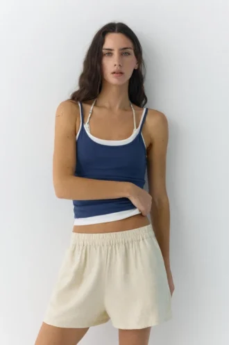 Shorts en lin