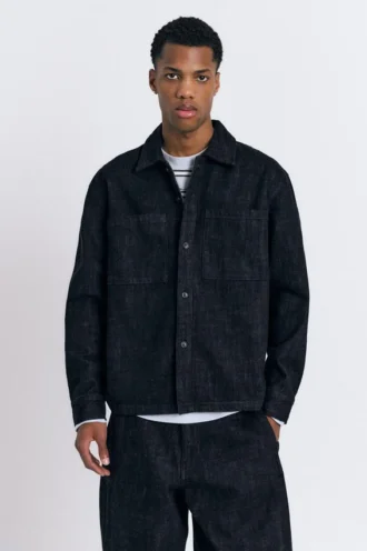 Surchemise en denim avec poches