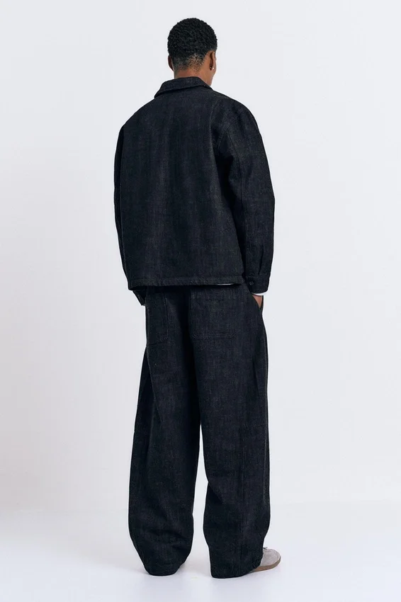 Surchemise en denim avec poches Surchemise en denim avec poches