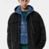 Surchemise en laine avec poches Surchemise en laine avec poches