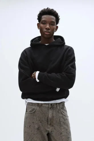 Sweat à capuche ample