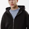 Sweat à capuche ample zippé Sweat à capuche ample zippé