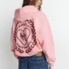 Sweat à capuche avec motif cœur Sweat à capuche avec motif cœur