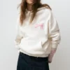 Sweat à capuche avec motif en forme de nœud Sweat à capuche avec motif en forme de nœud
