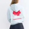 Sweat à capuche avec motif floral Sweat à capuche avec motif floral