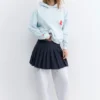 Sweat à capuche avec motif floral Sweat à capuche avec motif floral