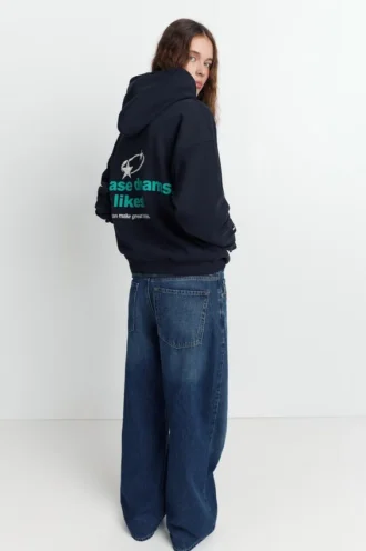 Sweat à capuche avec slogan « Stars »