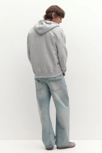 Sweat à capuche basique zippé