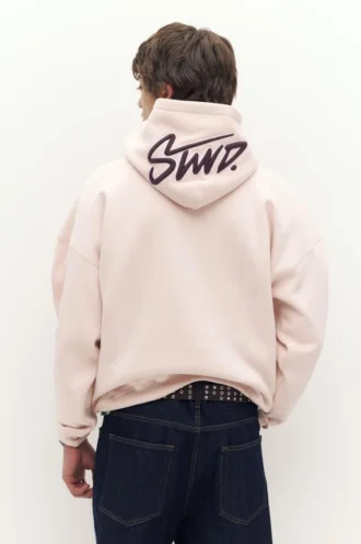 Sweat à capuche brodé STWD