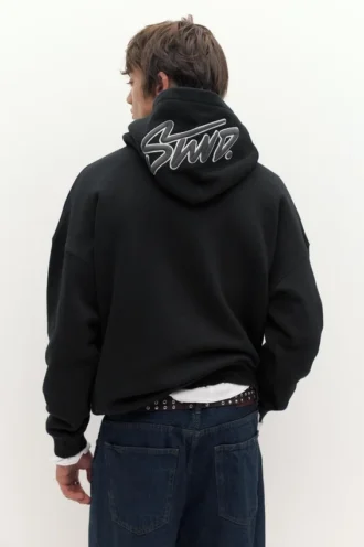 Sweat à capuche brodé STWD