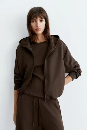 Sweat à capuche doux au toucher