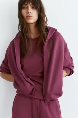 Sweat à capuche doux au toucher