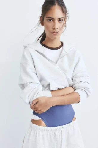 Sweat à capuche zippé