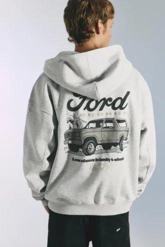 Sweat à capuche zippé Ford