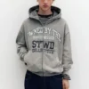 Sweat à capuche zippé STWD