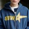 Sweat à capuche zippé STWD Sweat à capuche zippé STWD