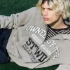 Sweat à capuche zippé STWD