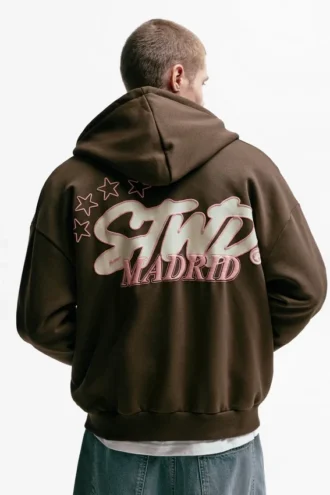 Sweat à capuche zippé STWD Madrid