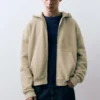 Sweat à capuche zippé Sun