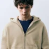 Sweat à capuche zippé Sun
